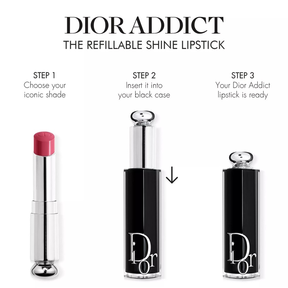 Dior 'Rose des Vents' Addict Shine Lipstick - Picture 4 of 11